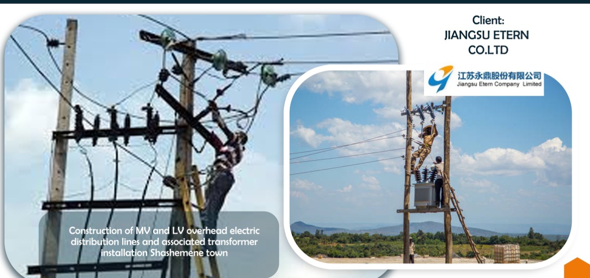Shashemene Town MV & LV Overhead Electric Lines & Transformers - Photo 1