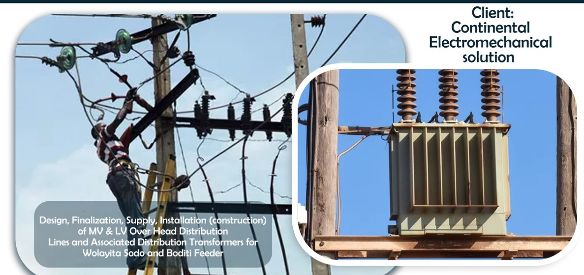 MV & LV Overhead Lines & Transformers for Wolayita Sodo & Boditi Feeder - Photo 1